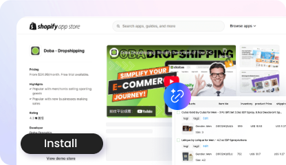 Authorize my Shopify store and list 10 best-selling products directly to the store.